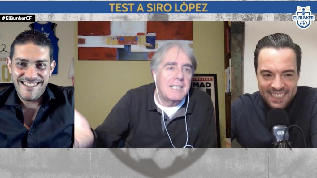 Jorge Calabrés, Siro López y Nacho Peña