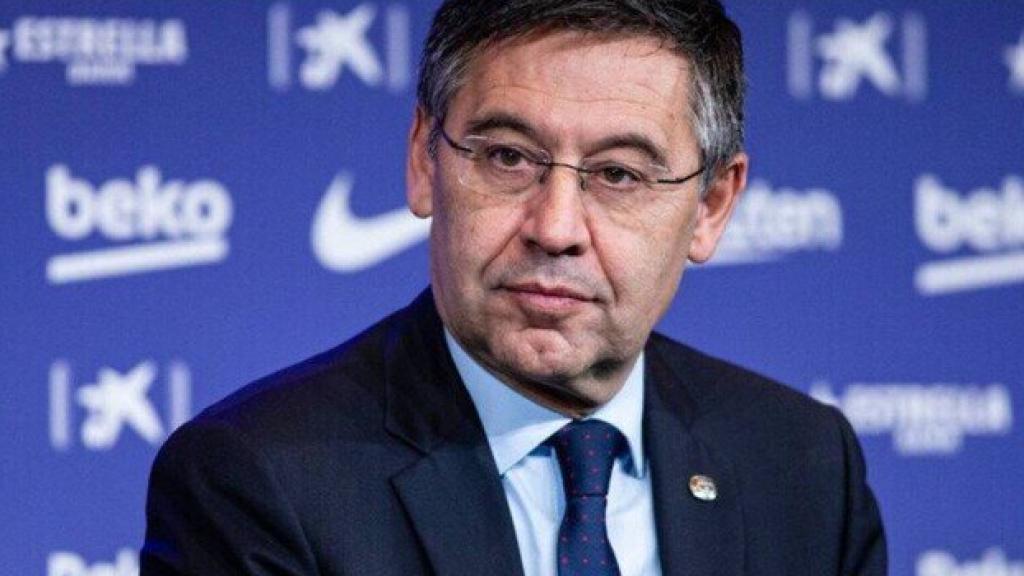 Josep Maria Bartomeu en una comparecencia