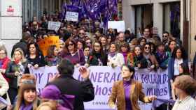 La concentración feminista del 8-M fue multitudinaria en Toledo en 2020