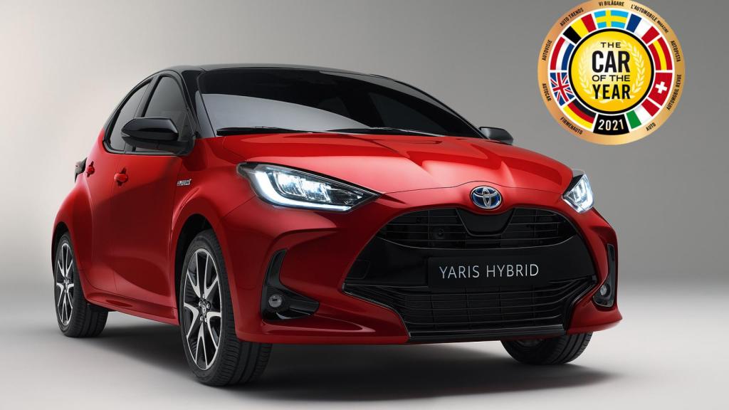 El Toyota Yaris gana el premio Coche del Año en Europa 2021.