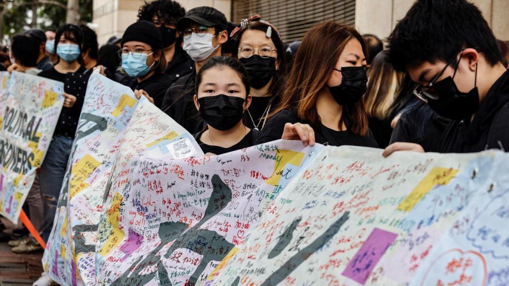 Las protestas en Hong Kong.