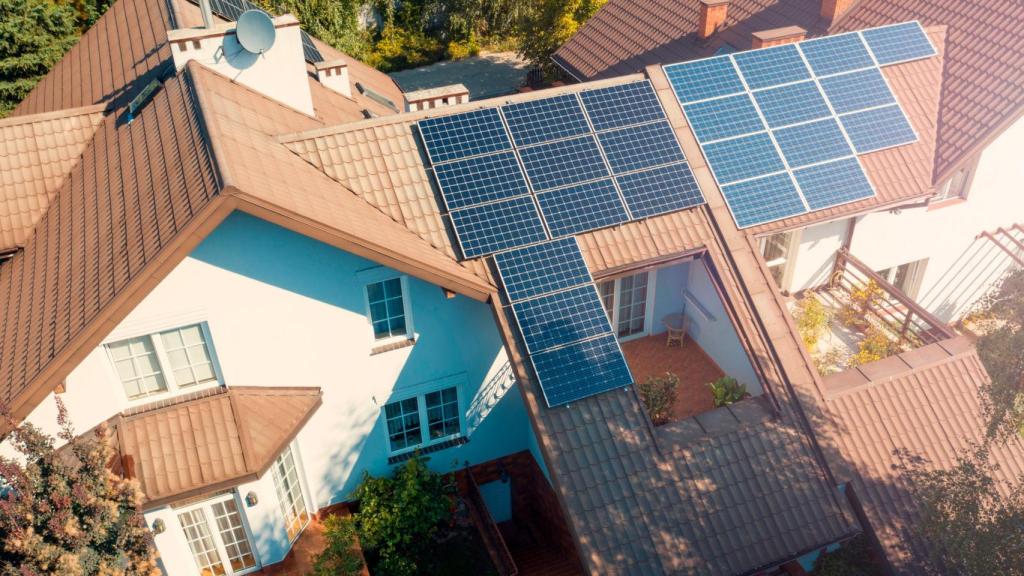 Instalación de paneles solares de Ikea