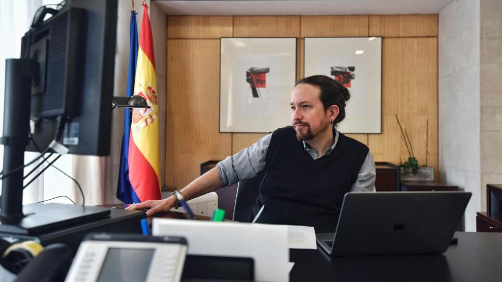 El vicepresidente segundo del Gobierno, Pablo Iglesias.