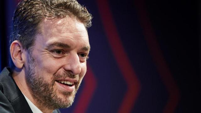 Pau Gasol durante un acto