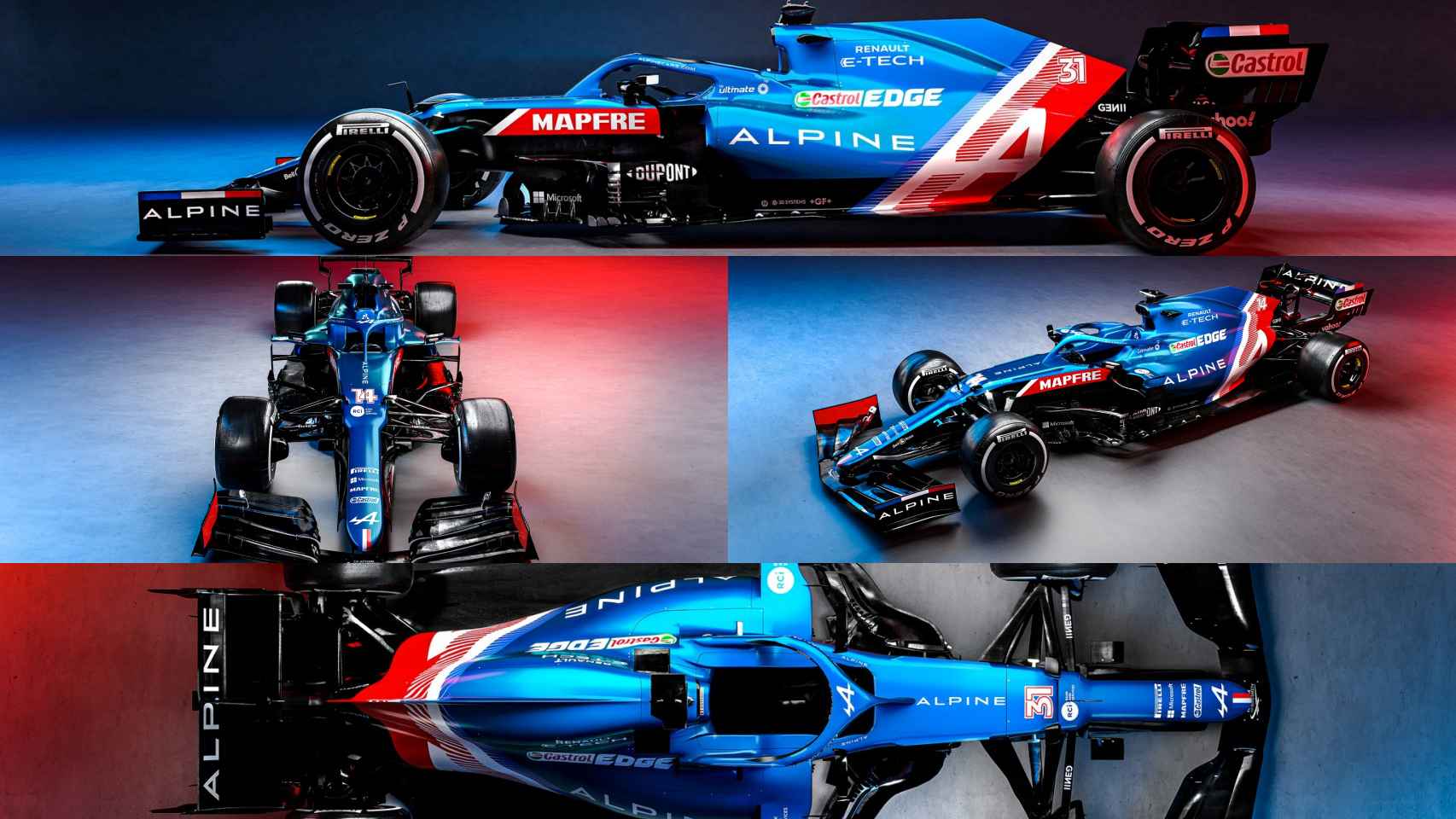 El Alpine A521 de Fernando Alonso