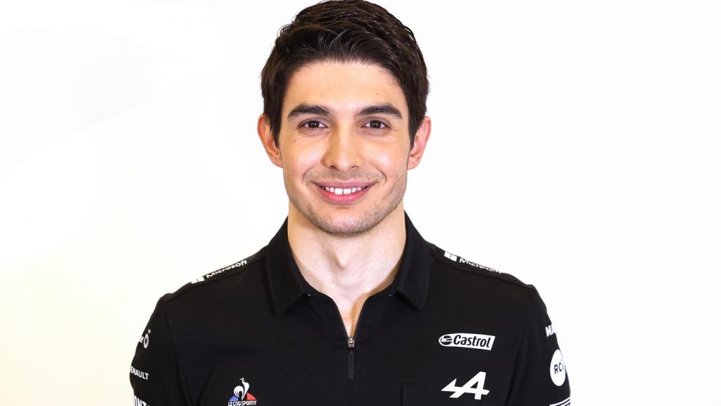 Esteban Ocon, con los colores de Alpine