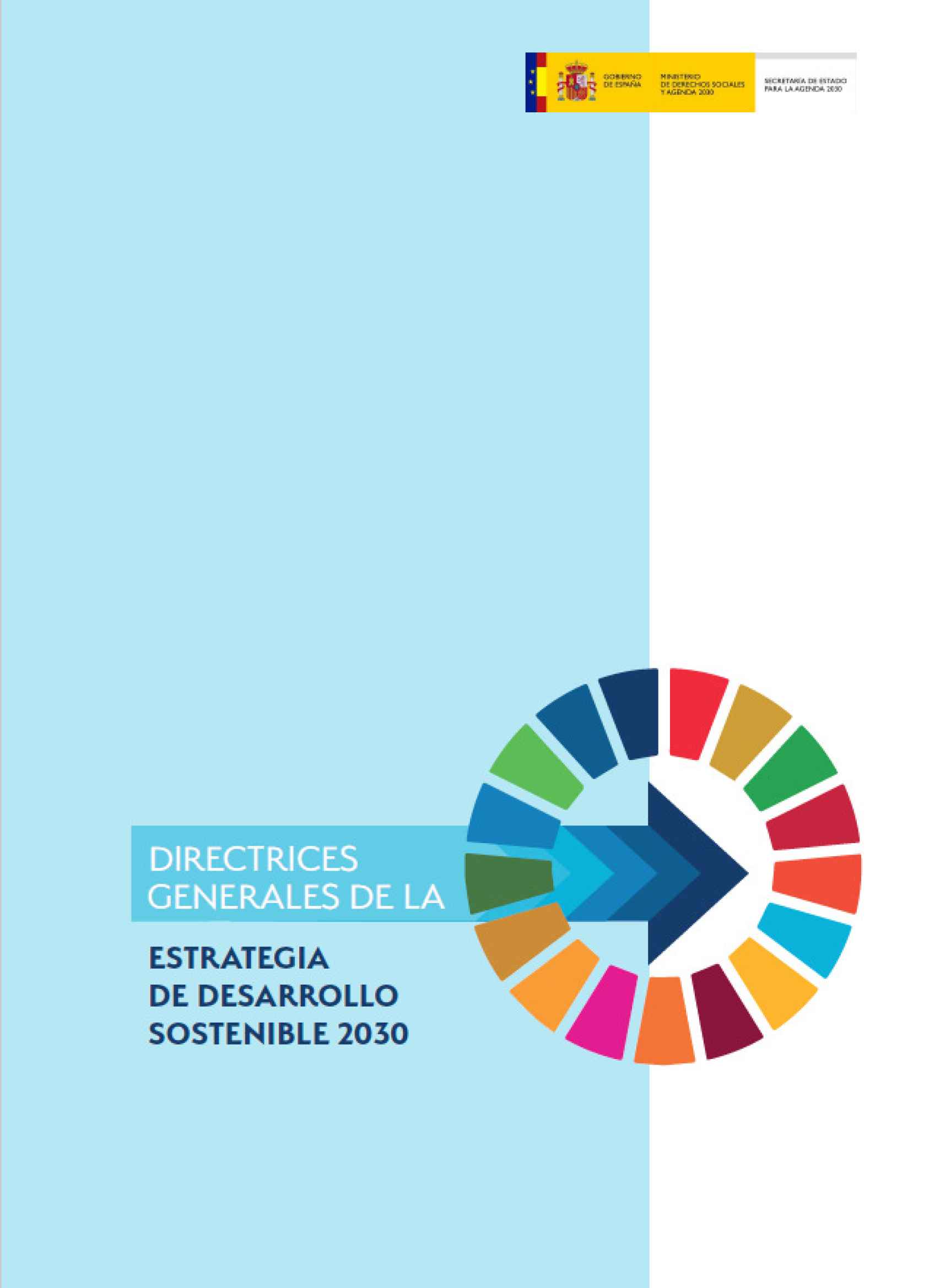 Directrices Estrategia Desarrollo Sostenible 2030