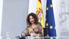 María Jesús Montero, en la rueda de prensa posterior al Consejo de Ministros.