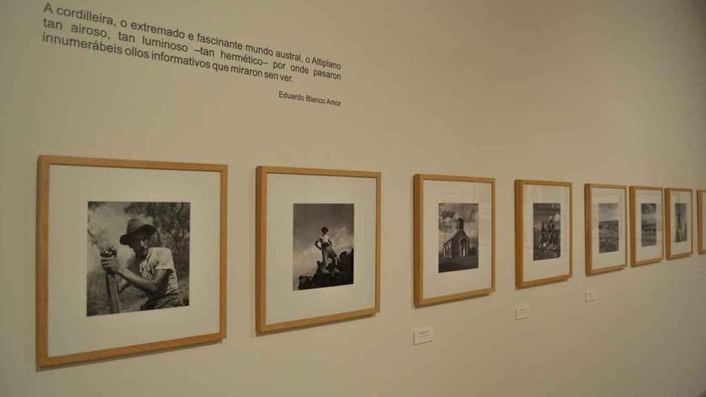 La exposición se detiene también en algunas de las fotografías que realizó en Argentina.