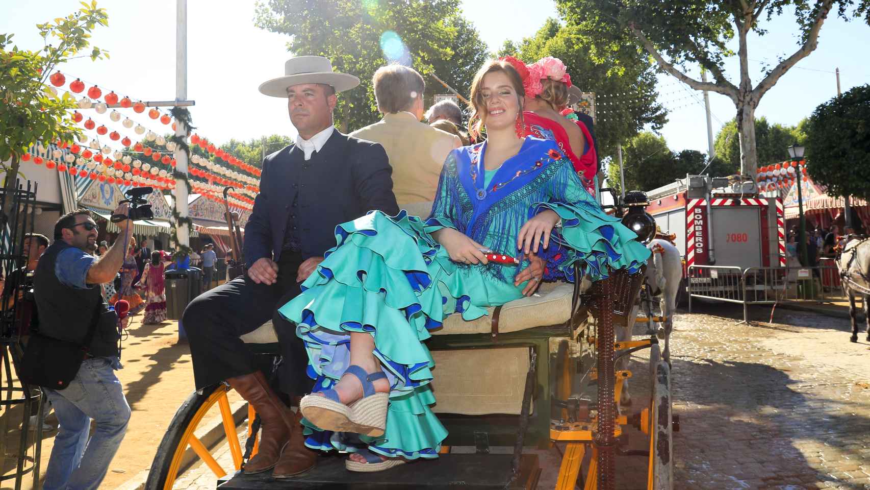 La hija de Máxima de Holanda adora la Feria de Abril, como sus padres.