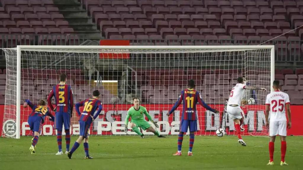 El Barça - Sevilla supera los 5 millones de espectadores en Telecinco