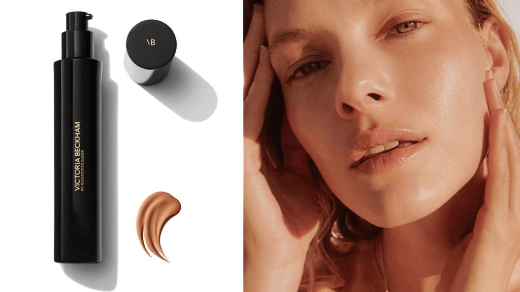 El Cell Rejuvenating Priming Moisturizer in Golden que utiliza Victoria Beckham.