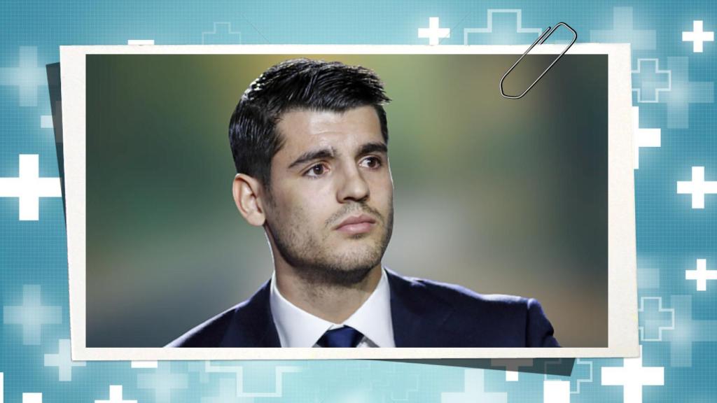 Álvaro Morata, en un fotomontaje de JALEOS.