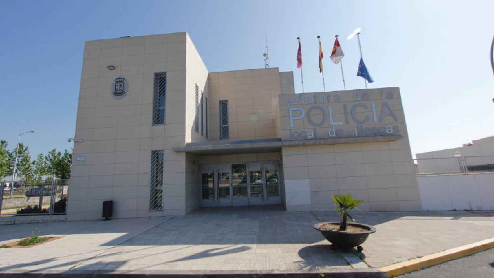 El cuartel de la Policía Local de Illescas