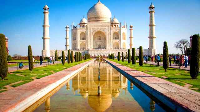 Taj Mahal, en Agra, India.