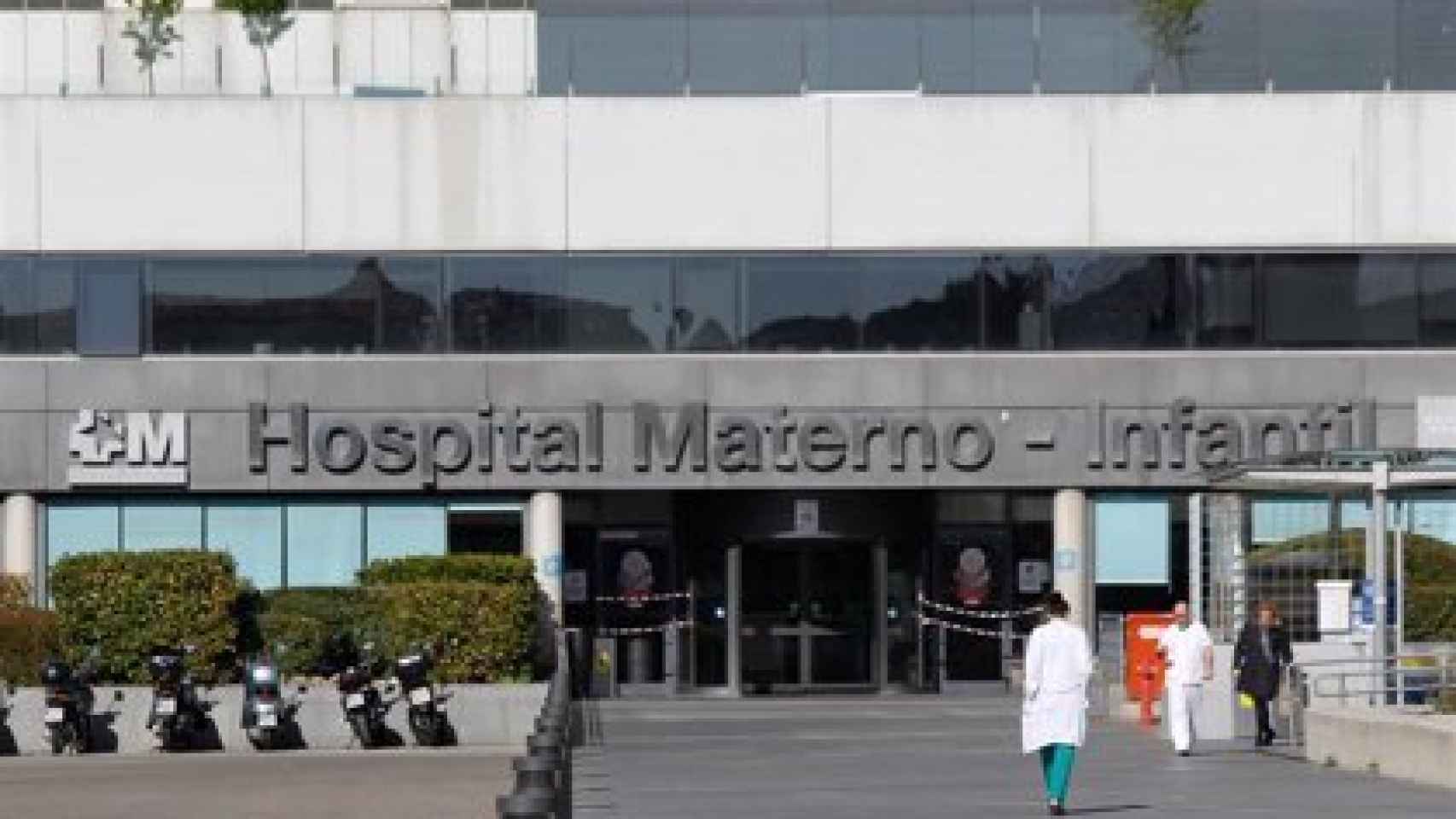 La maternidad del hospital de La Paz en Madrid, una de las más importantes de Europa.