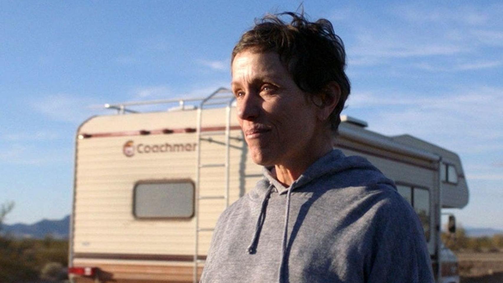 Frances McDormand protagoniza 'Nomadland'.