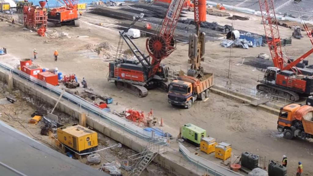 Obras Santiago Bernabéu