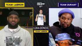 LeBron James elige a Luka Doncic en el sorteo del All Star Game
