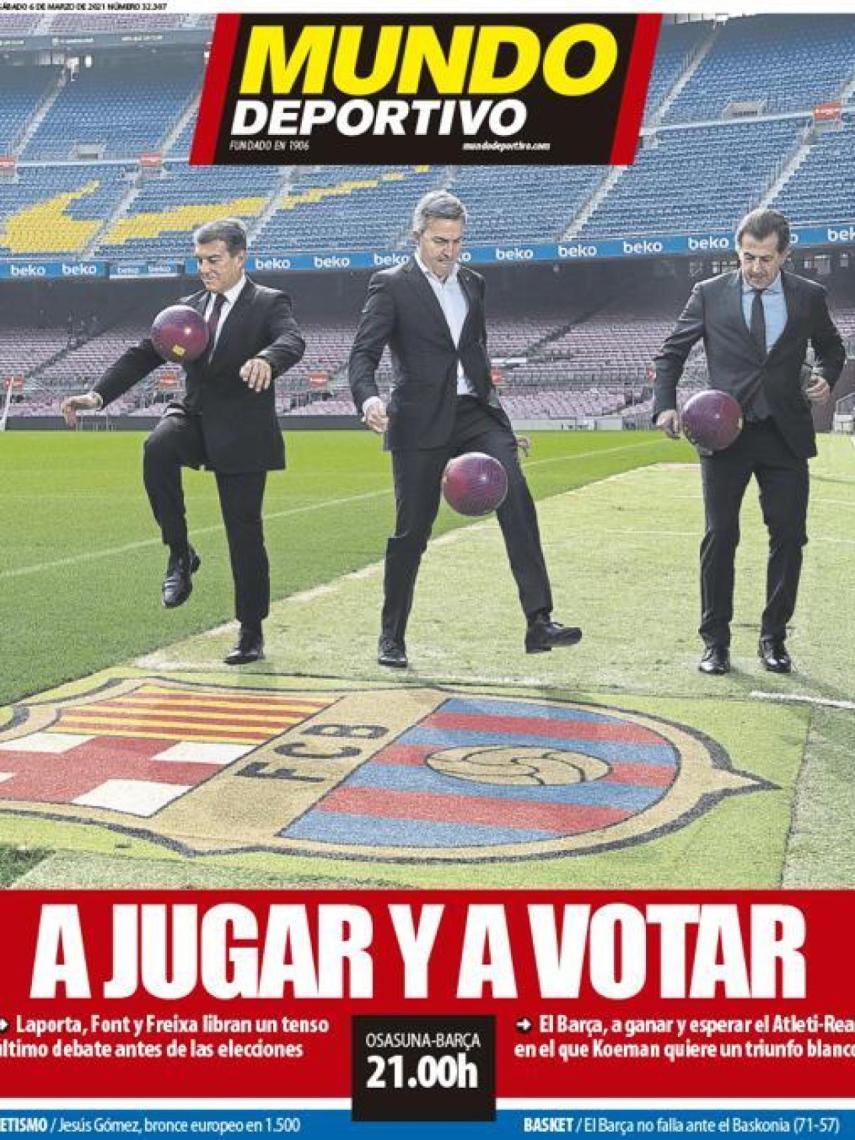 Portada Mundo Deportivo