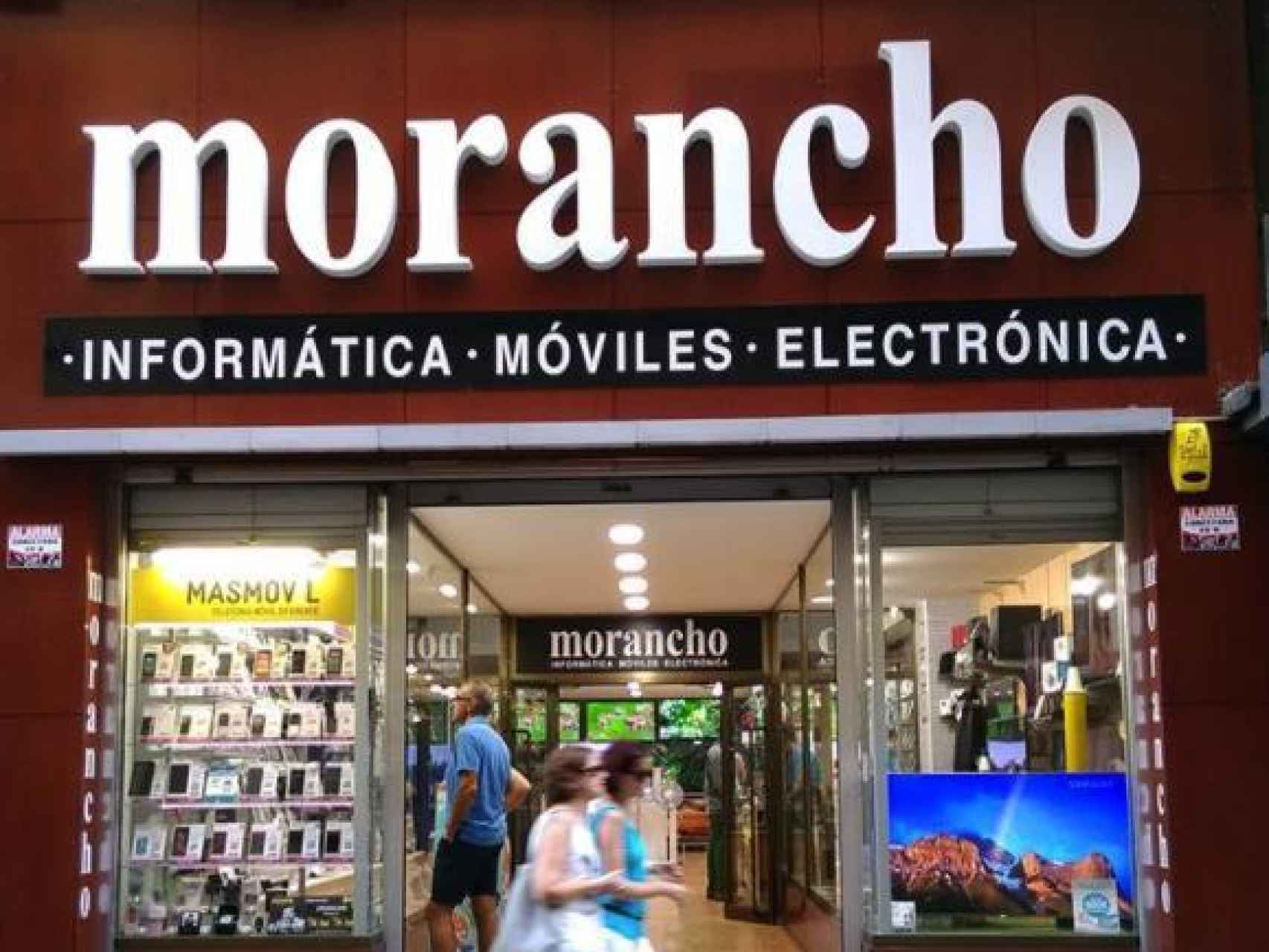 La tienda Morancho, en Zaragoza.