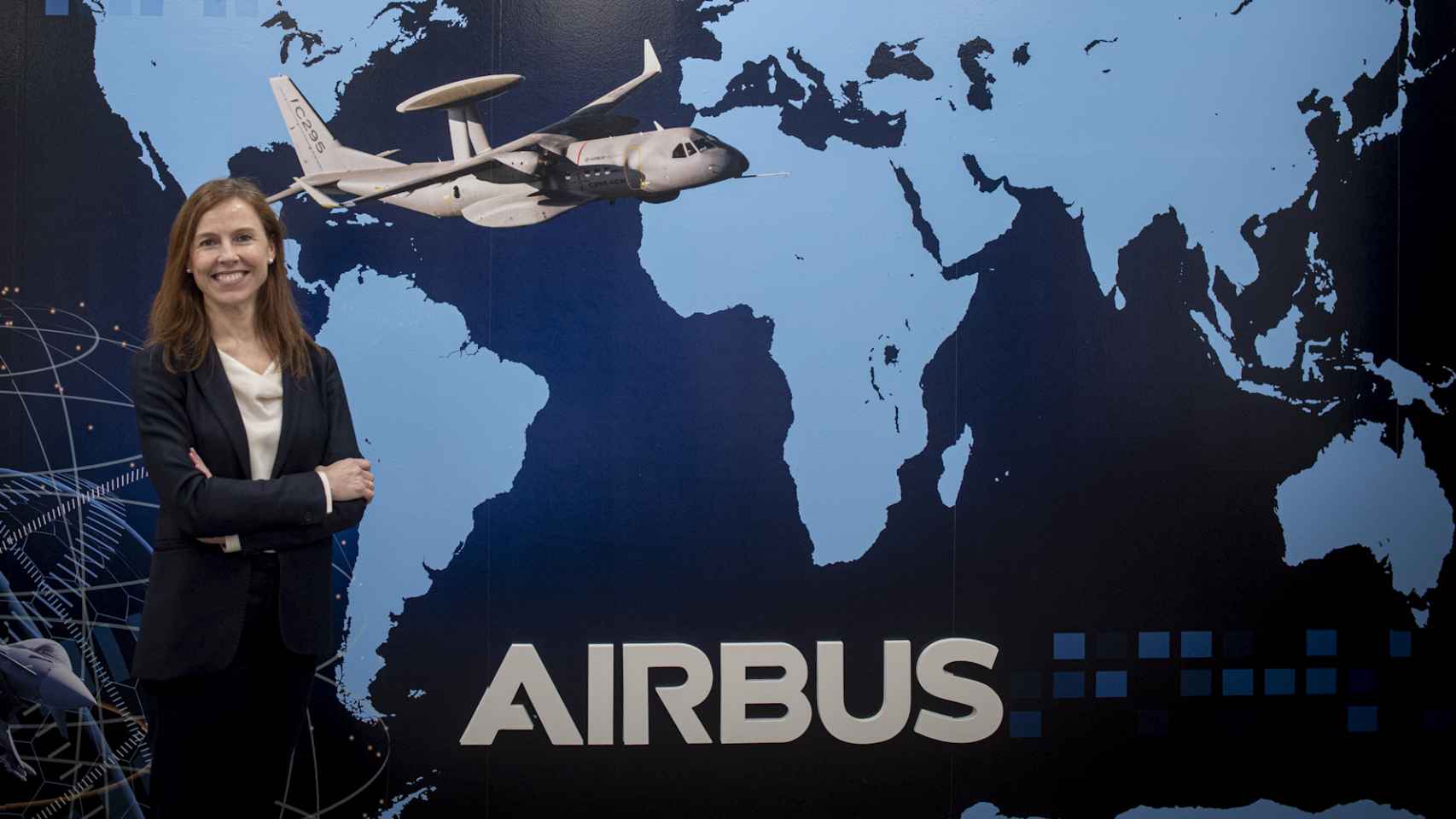 La ingeniera directiva de Airbus, Cristina Aguilar.