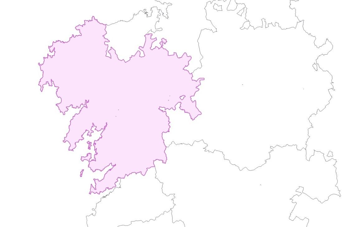 La provincia de Santiago entre 1533 y 1833.