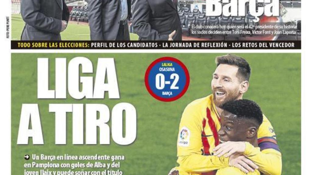 Portada Mundo Deportivo