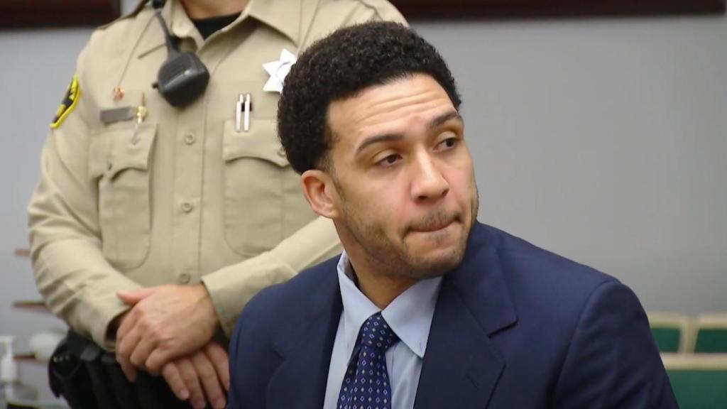 Kellen Winslow II durante un juicio