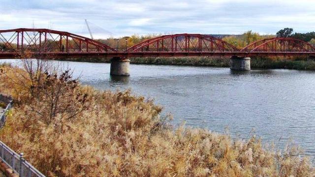 Puente Reina Sofía de Talavera, donde se han producido el atropello de la niña de 12 años