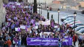 Imagen de archivo de la manifestación en Toledo del 8M de 2020