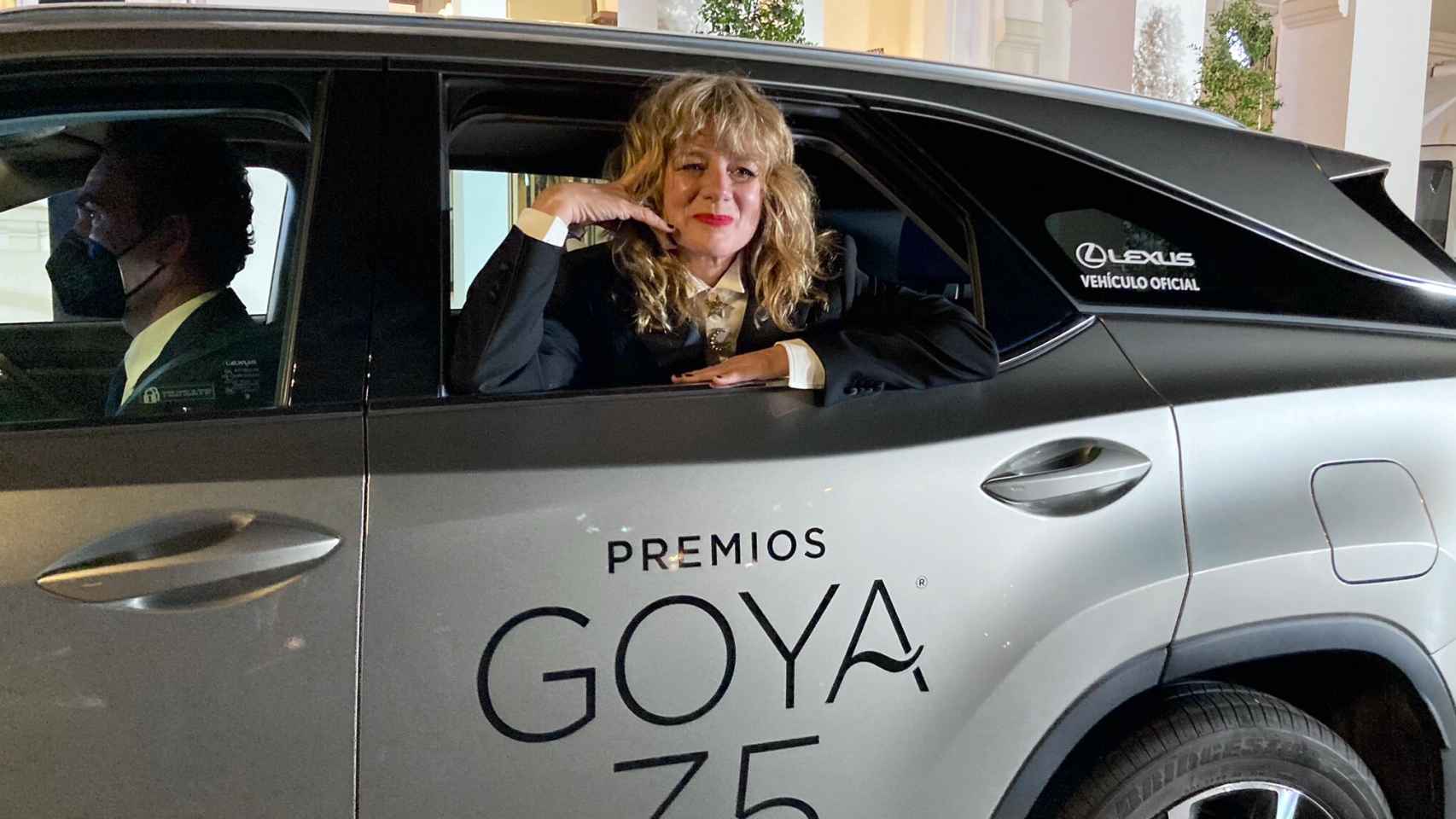 La actriz Emma Suárez en la ceremonia de los Goya.