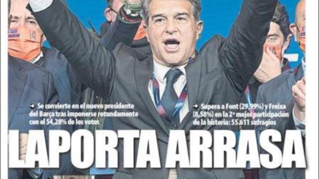 La portada del Mundo Deportivo (08/03/2021)