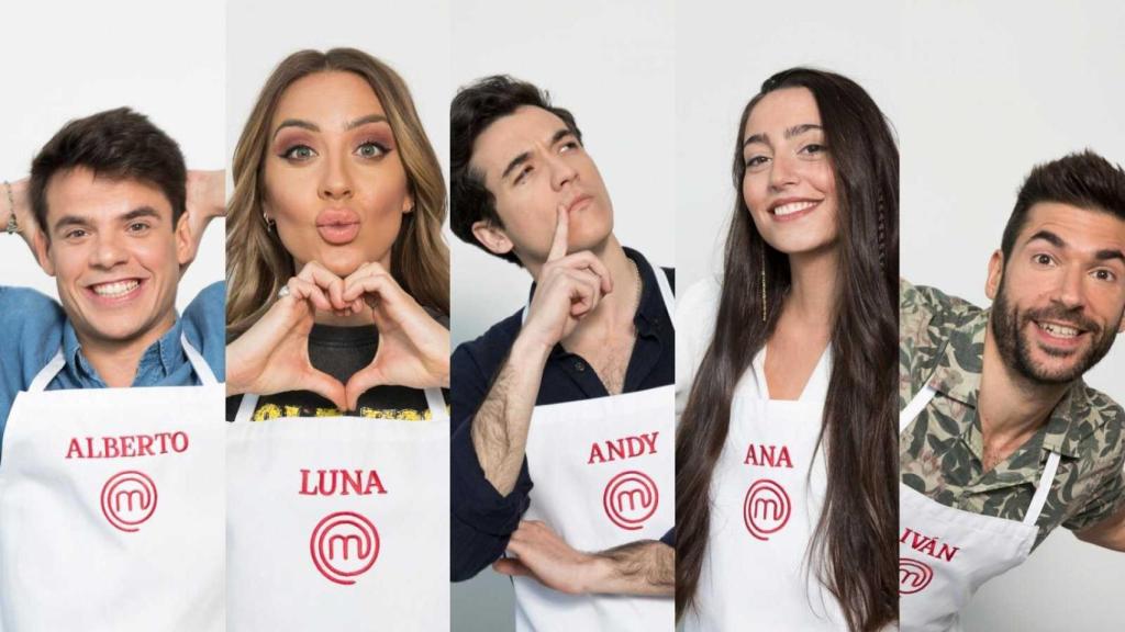 Algunos participantes de 'MasterChef 8'