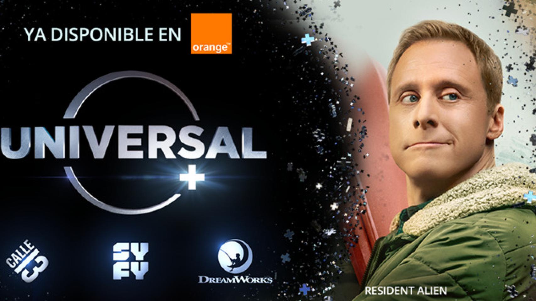 Universal+ y Dreamworks se unen a Orange TV.