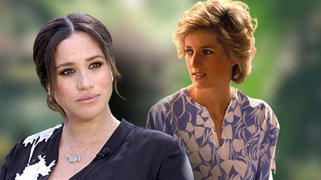 Meghan Markle y Diana de Gales en un montaje de JALEOS.