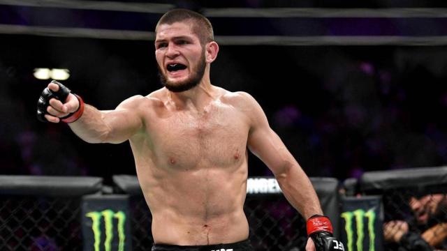 Khabib Nurmagomédov, luchador ruso de la UFC