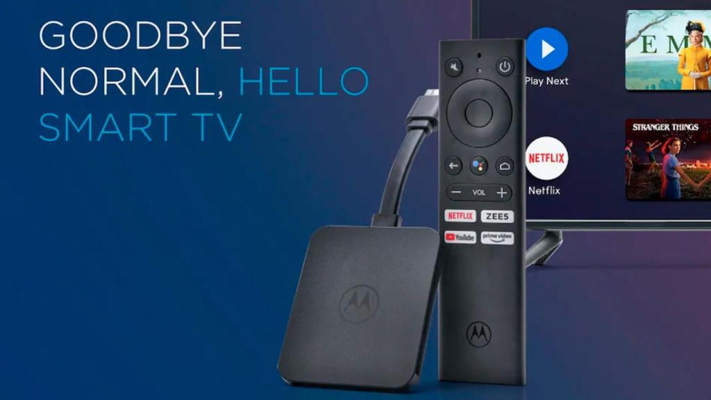 Nuevo Motorola 4K Android TV Stick: Android TV, Chromecast…