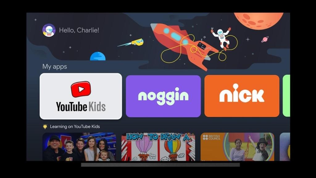 Google TV introduce perfiles para niños y límites de uso diario