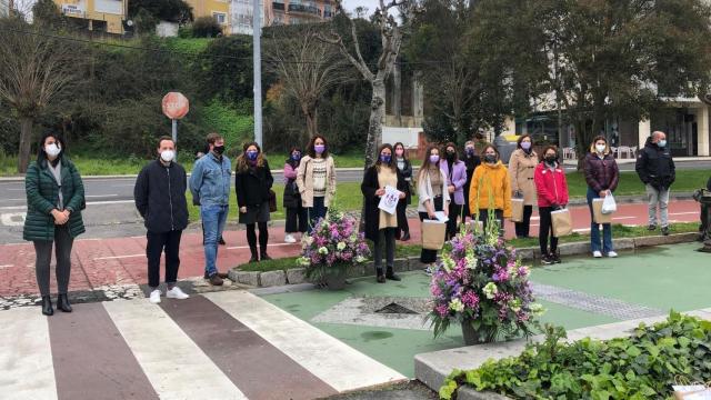 Inauguración del Paseo da Igualdade.