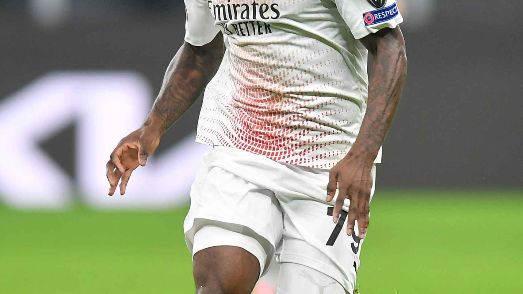 Franck Kessie, en un partido del Milan en la temporada 2020/2021