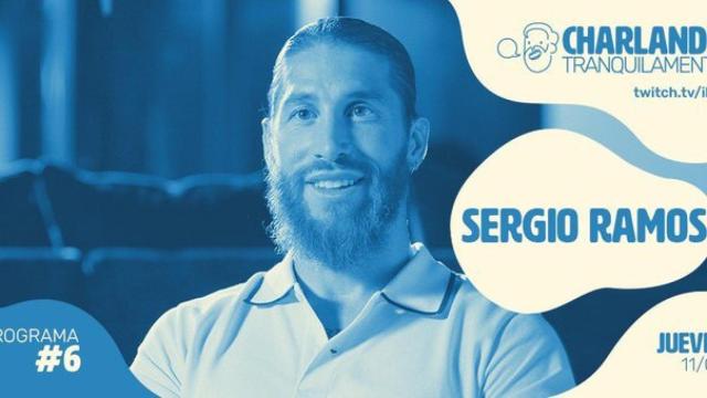 Sergio Ramos, invitado al canal de Twitch de Ibai Llanos