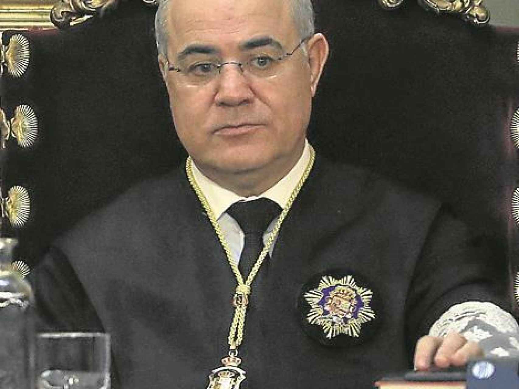 Pablo Llarena, en el Tribunal Supremo./