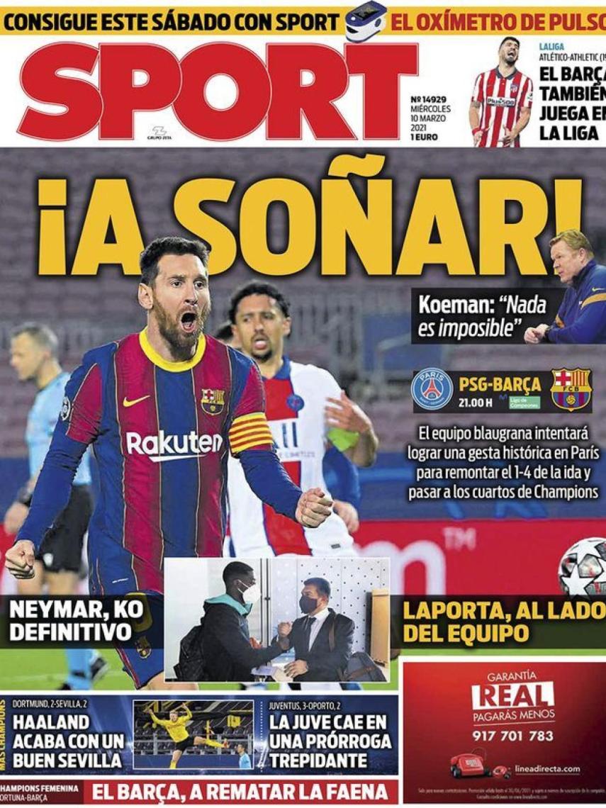 Portada SPORT