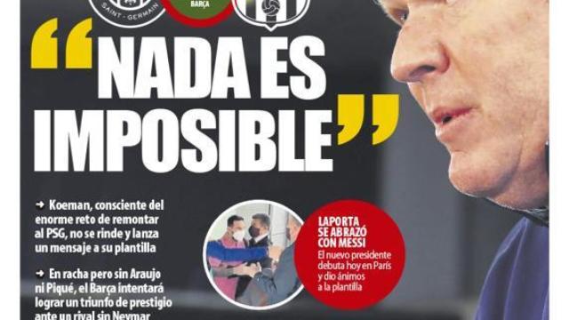 Portada Mundo Deportivo