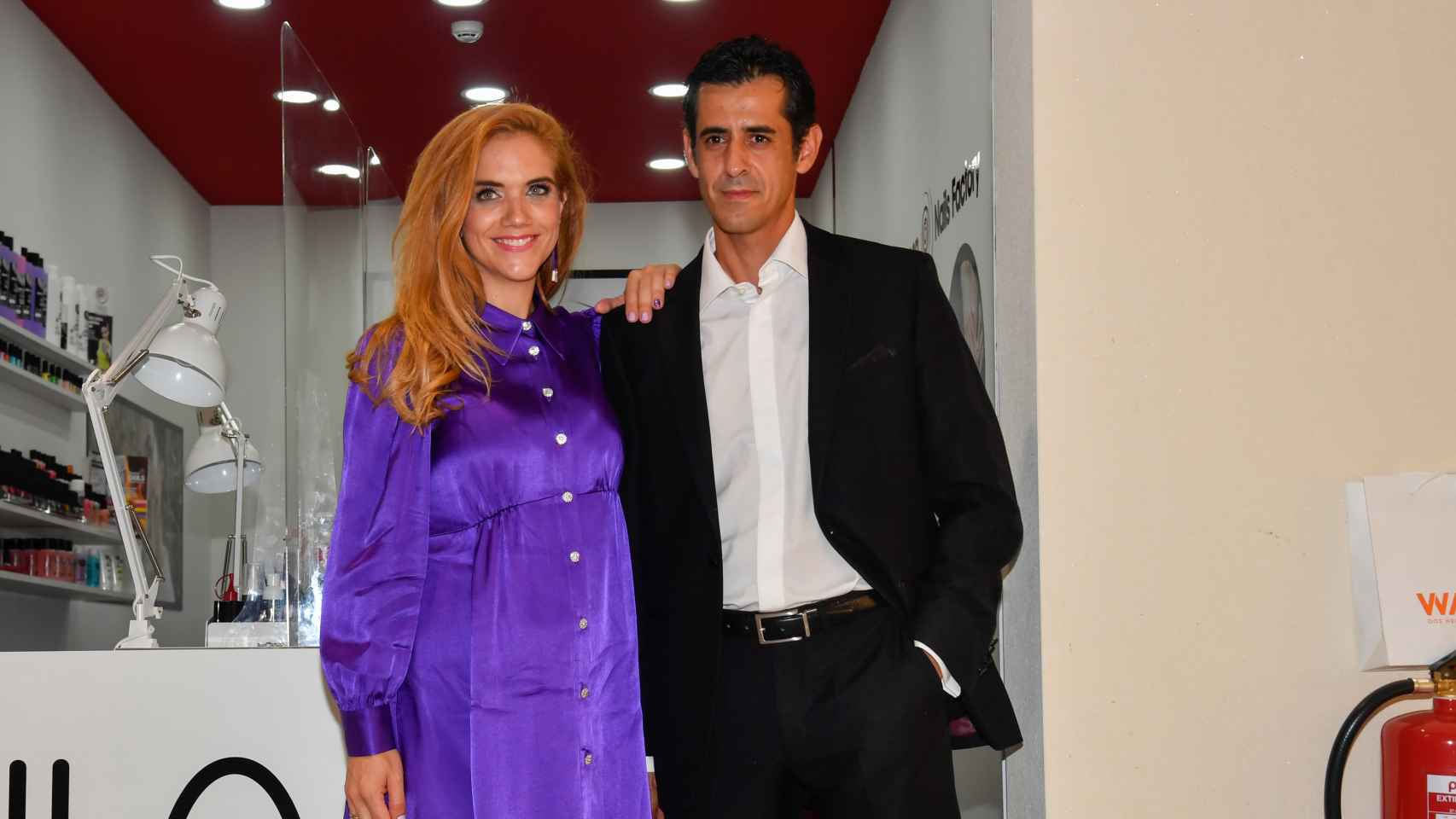 Beatriz Trapote y su marido, Víctor Janeiro, en una foto de octubre de 2020.