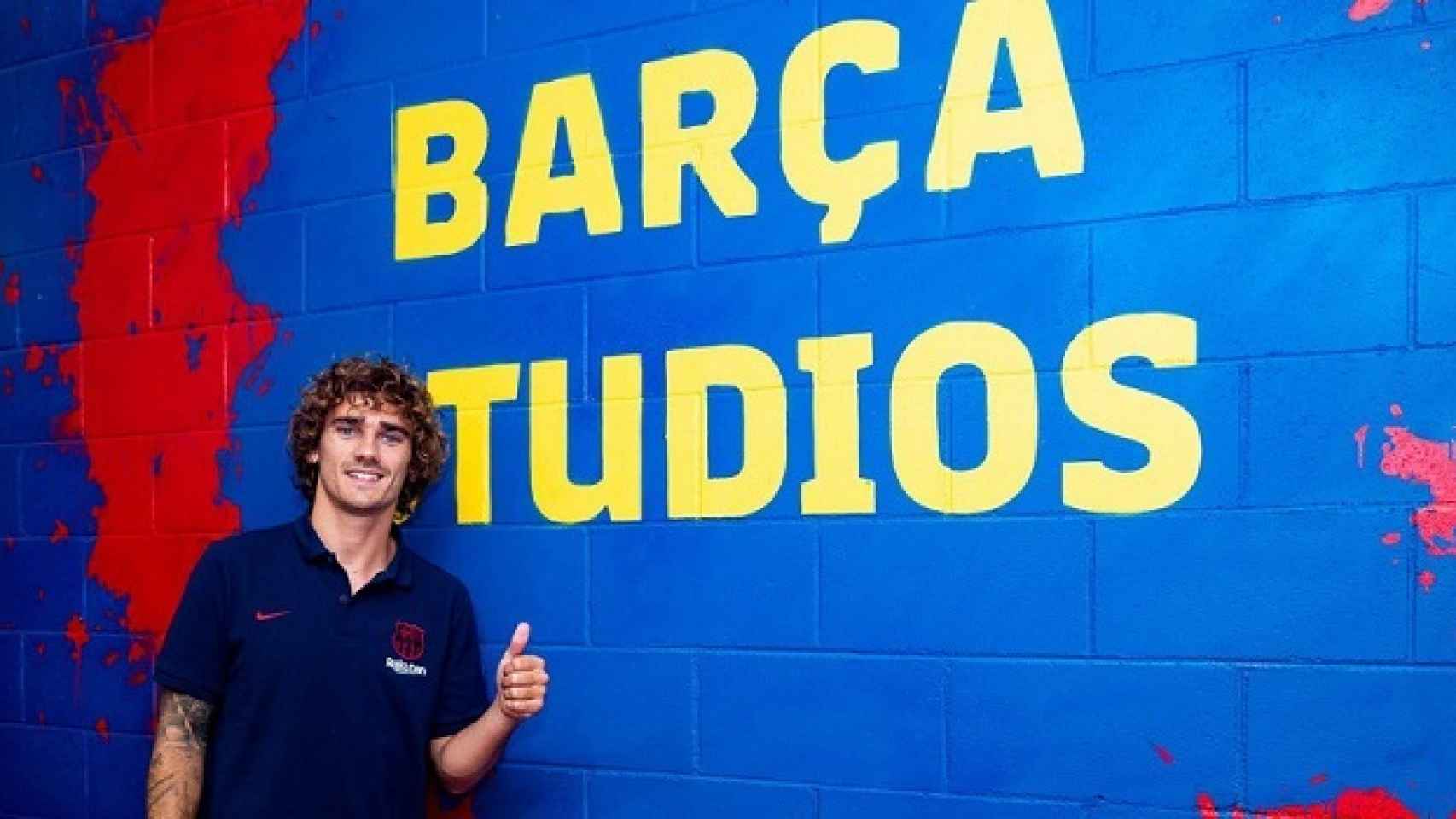 Antoine Griezmann, como parte del programa de Barça Studios