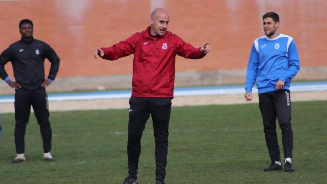 Fran García en un entrenamiento. Foto: UB Conquense