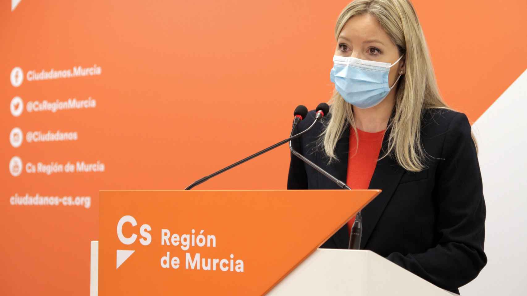Ana Martínez Vidal, coordinadora de Ciudadanos en la Región de Murcia, será la presidenta de la Comunidad.