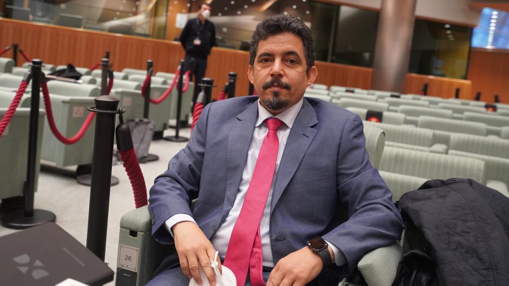 Oubi Bachir, representante del Frente Polisario en la UE.
